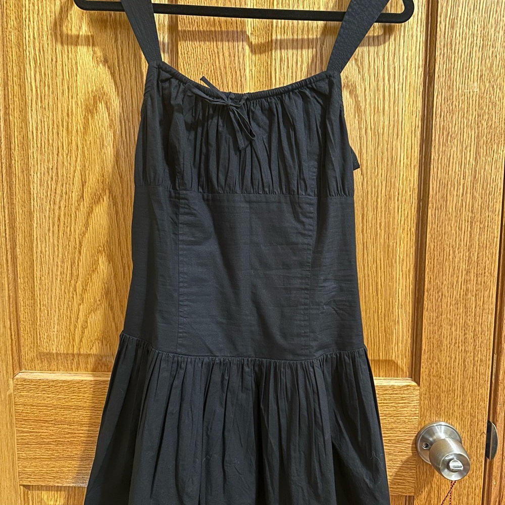 Sunday Best Studel Poplin Dress in Black - Picture 5 of 7
